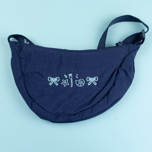 Sample - Ariel Embroidered Sling Bag