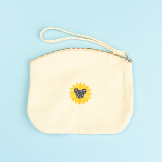 Sample - Mickey Sunflower Yellow Small Pouch