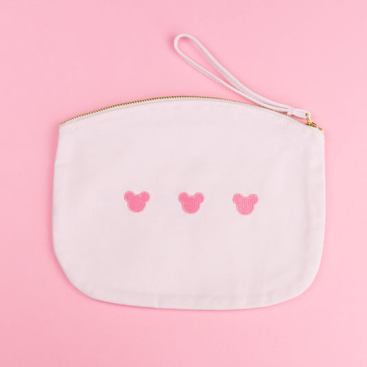 Sample - Mickey Minimal Pink Large Pouch