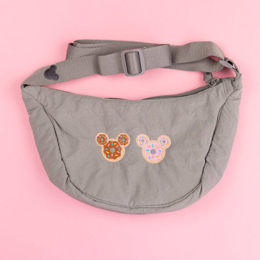 Sample - Mickey Donut Sling Bag - Grey