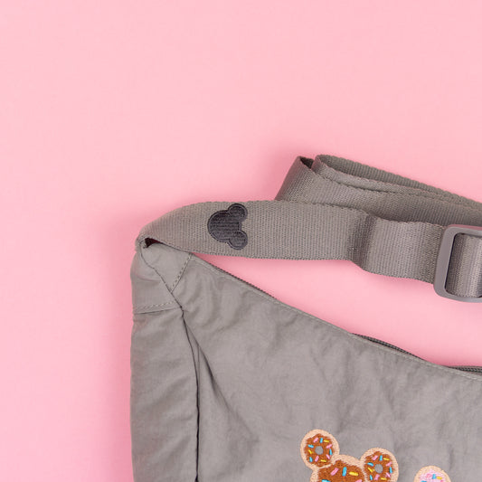 Sample - Mickey Donut Sling Bag - Grey