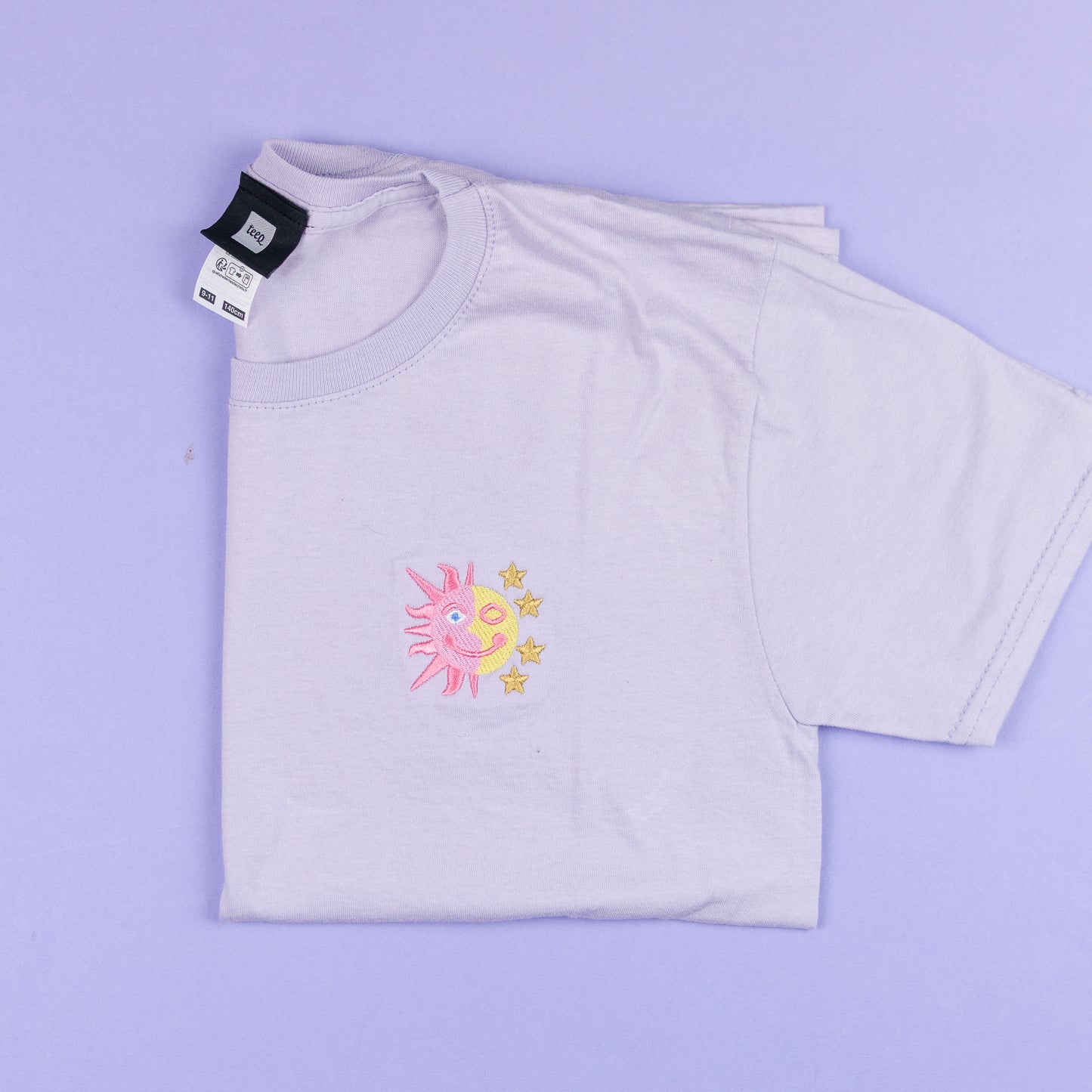 Sample - Small World Purple Kids T-Shirt
