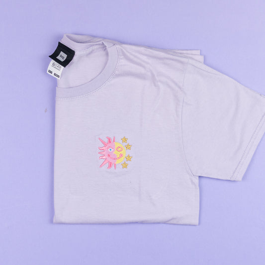Sample - Small World Purple Kids T-Shirt
