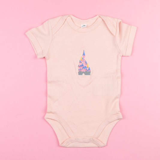 Sample - DLP Castle Pink Baby Bodysuit