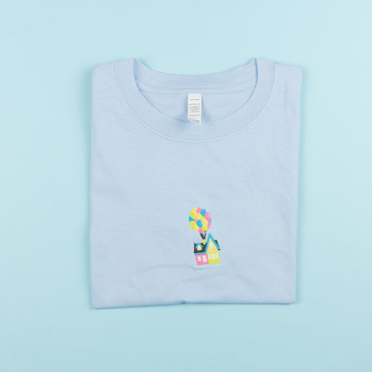 Sample - Up House Blue Kids T-Shirt