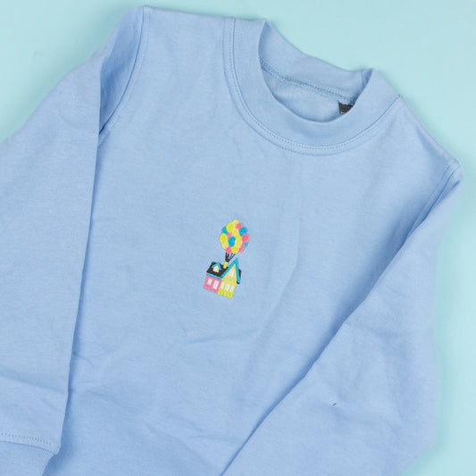 Sample - Up House Blue Kids Jumper