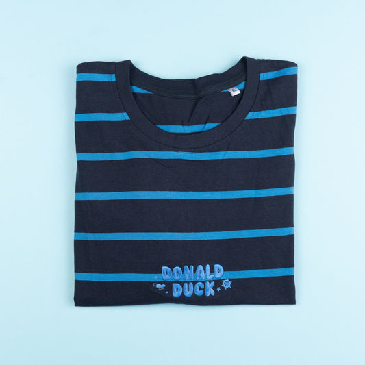 Sample - Donald Embroidered Stripe T-Shirt