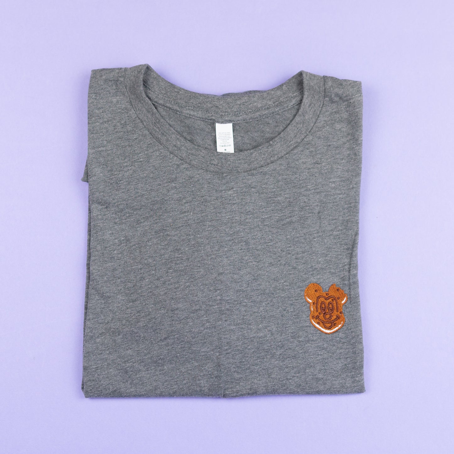 Sample - Mickey Ice Cream Bar Grey T-Shirt