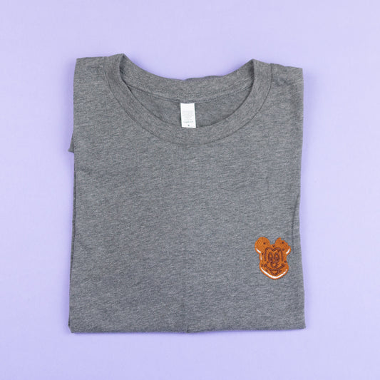 Sample - Mickey Ice Cream Bar Grey T-Shirt