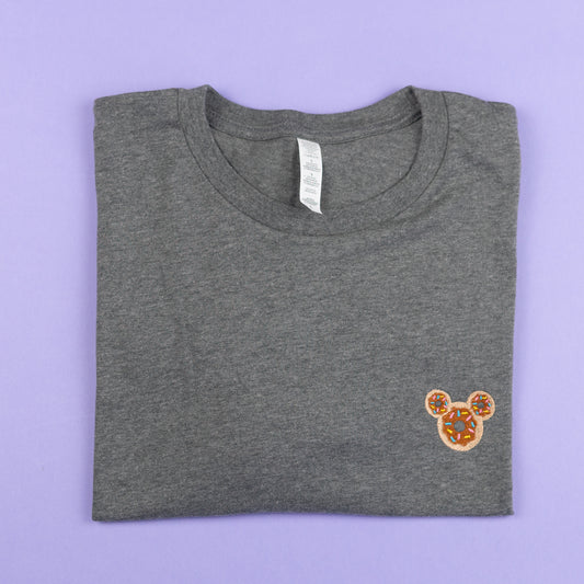 Sample - Mickey Donut Grey T-Shirt