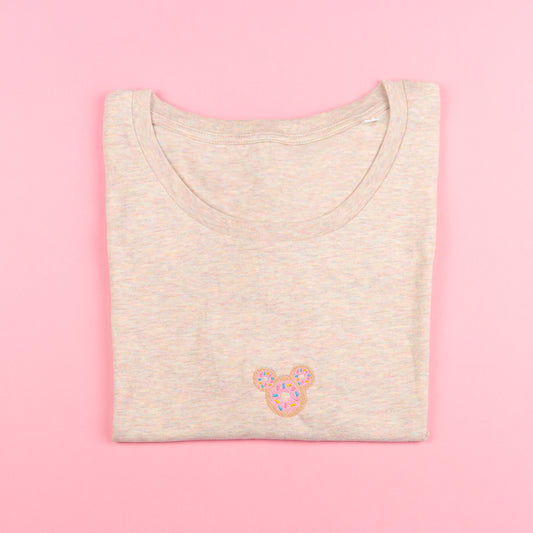 Sample - Pink Donut Women's Heather T-Shirt