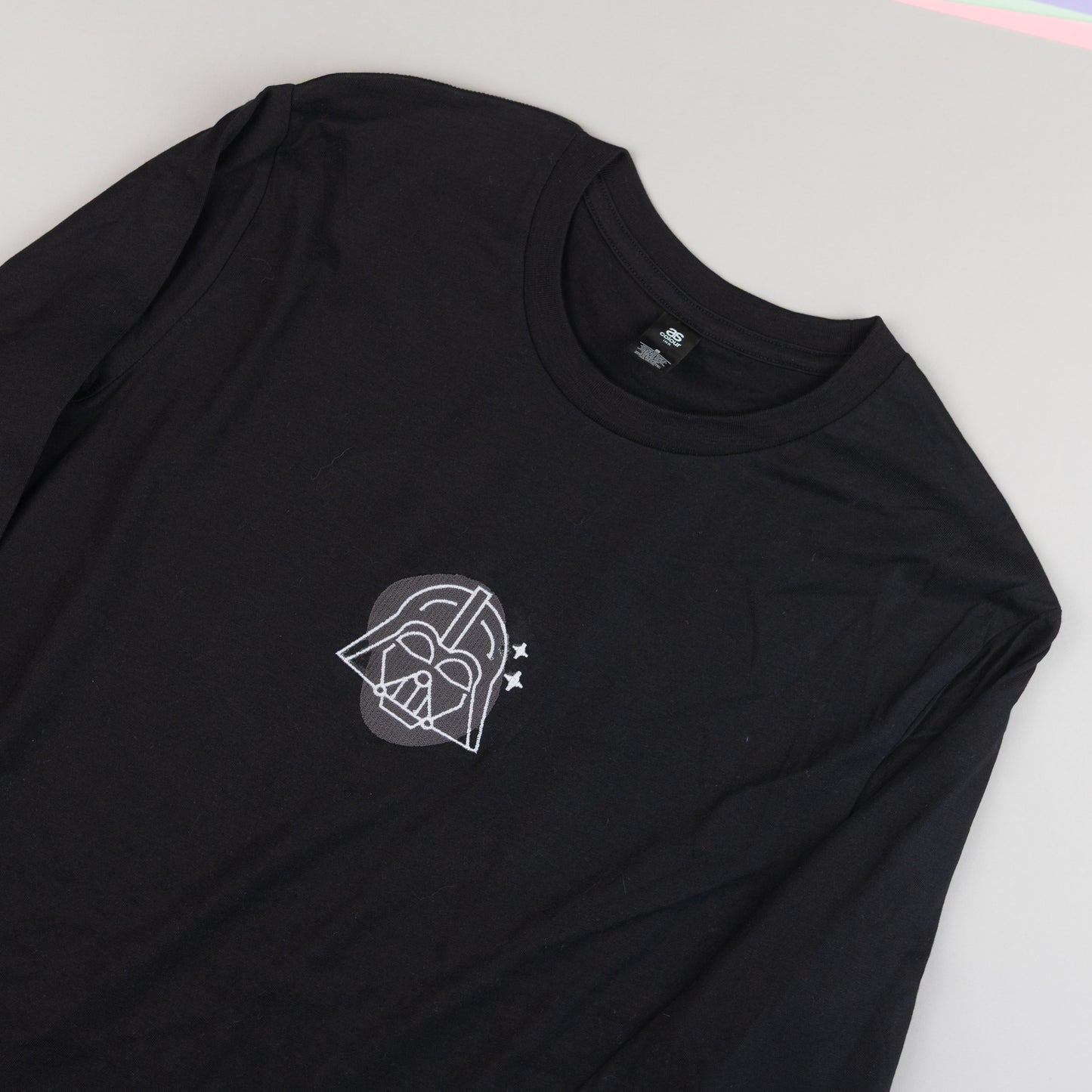 Sample - Vader Black Long Sleeve T-Shirt