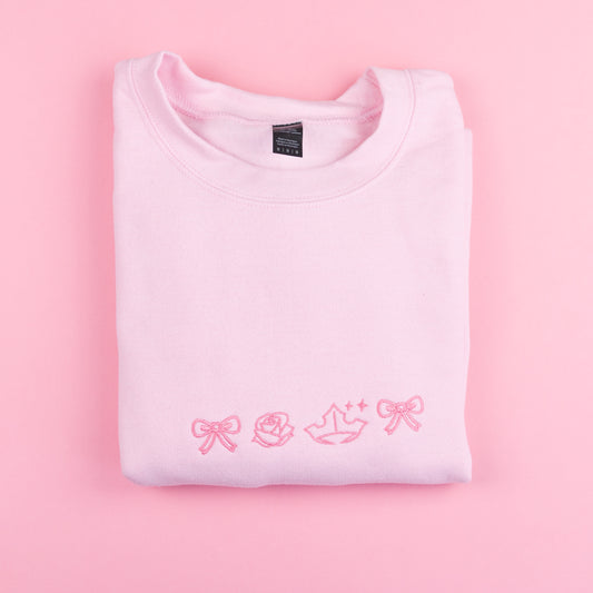 Sample - Aurora Icons Embroidered Jumper