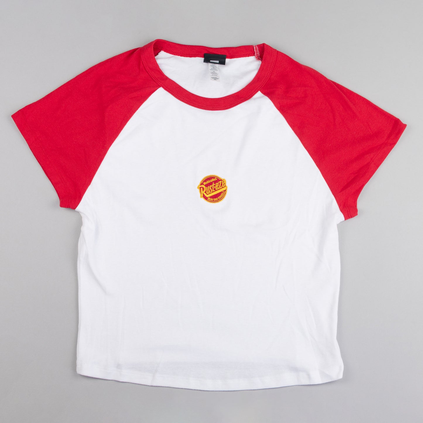 Sample - Rust-eze Women's Ringer Tee