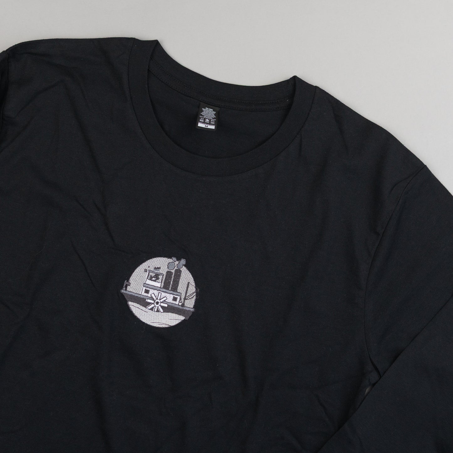 Sample - Steamboat Black Long Sleeve T-Shirt