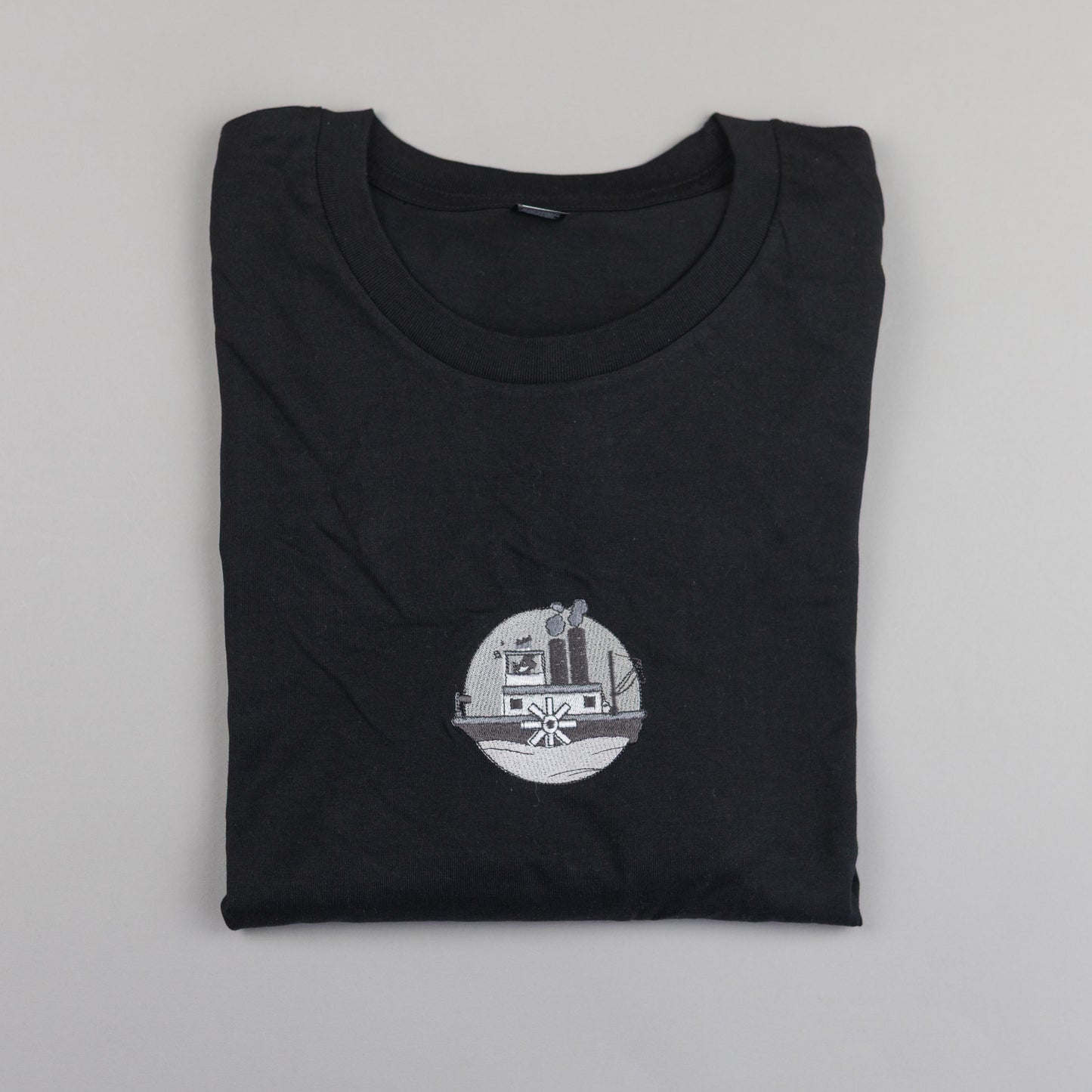 Sample - Steamboat Black Long Sleeve T-Shirt