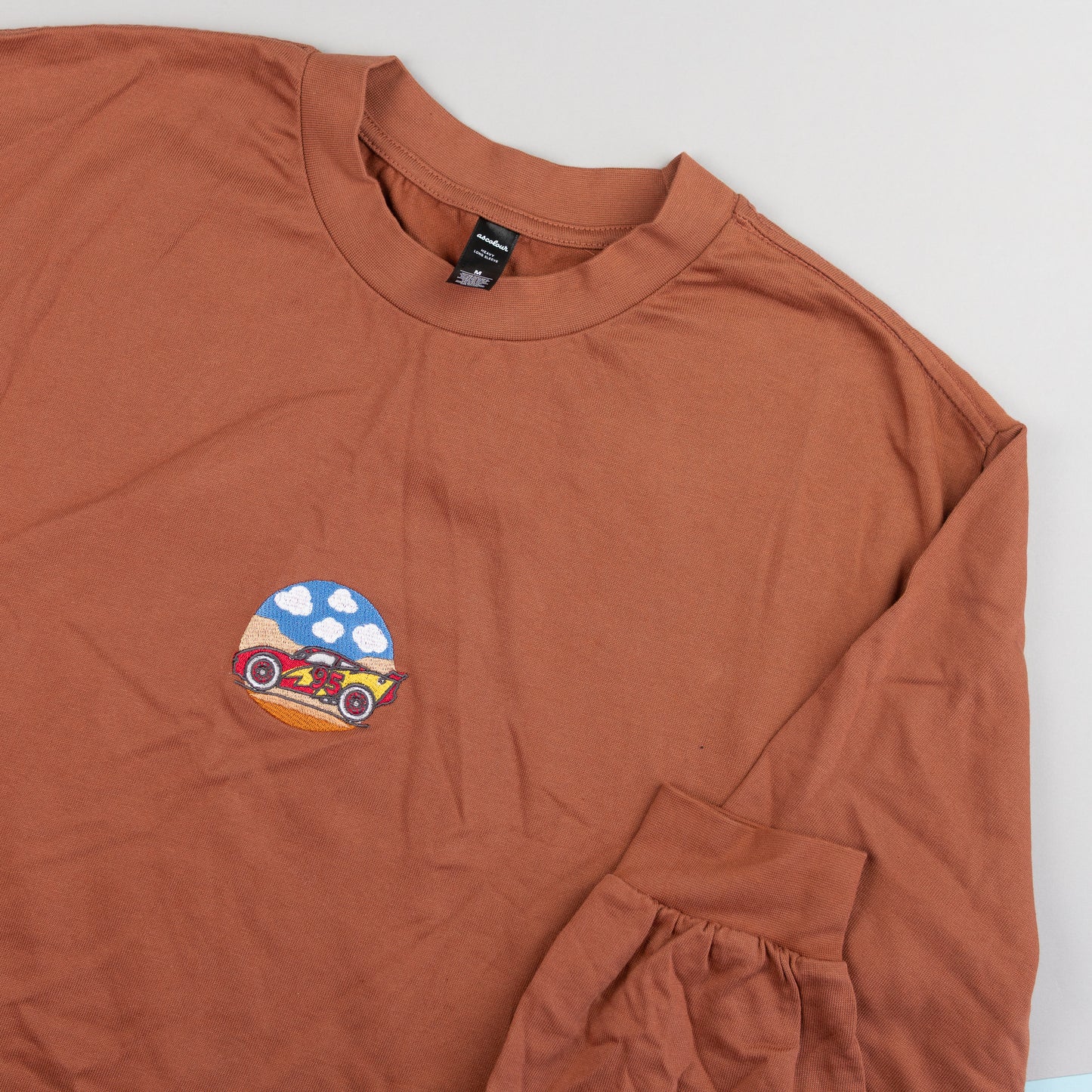 Sample - Cars Rust Long Sleeve T-Shirt