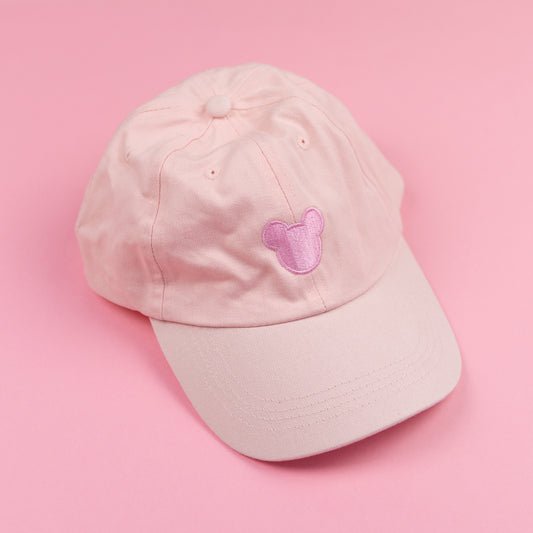 Sample - Minimal Mickey Light Pink Baseball Cap