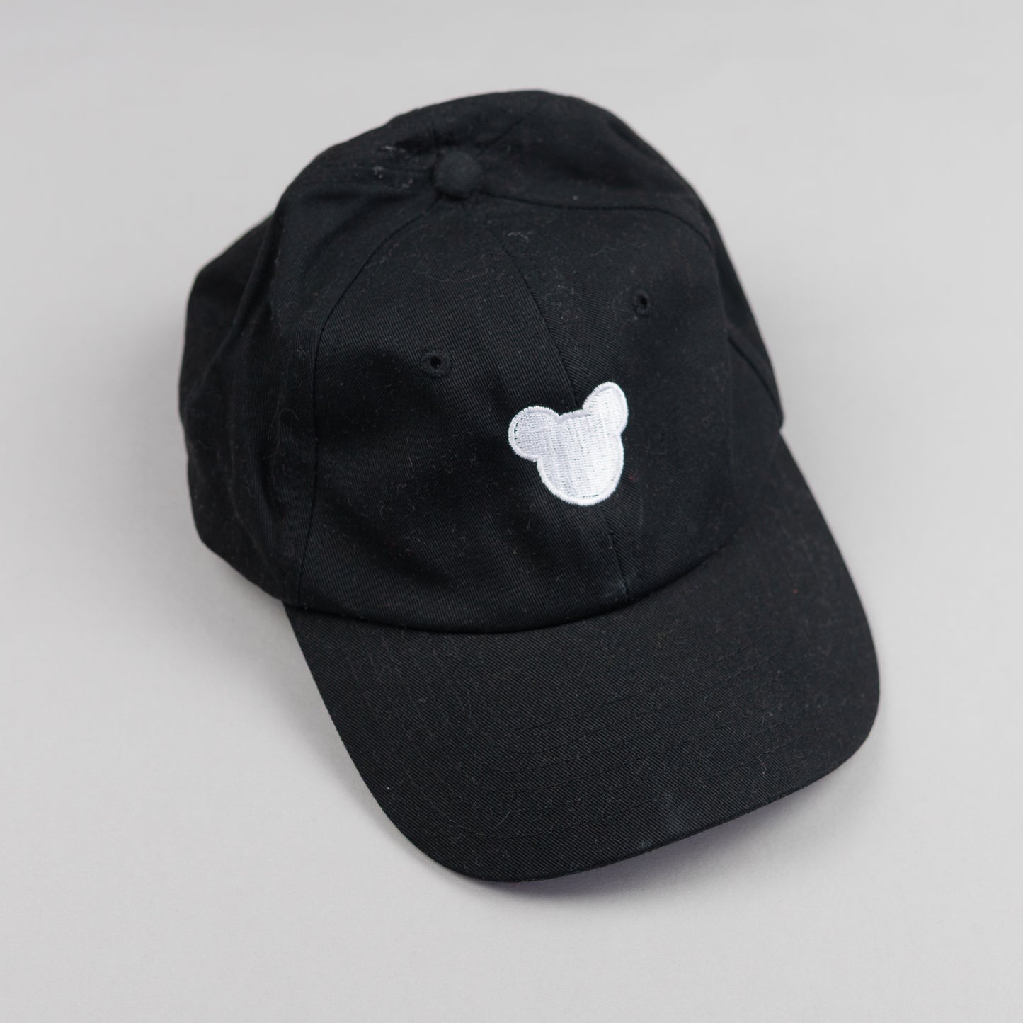 Sample - Minimal Mickey Black Baseball Cap