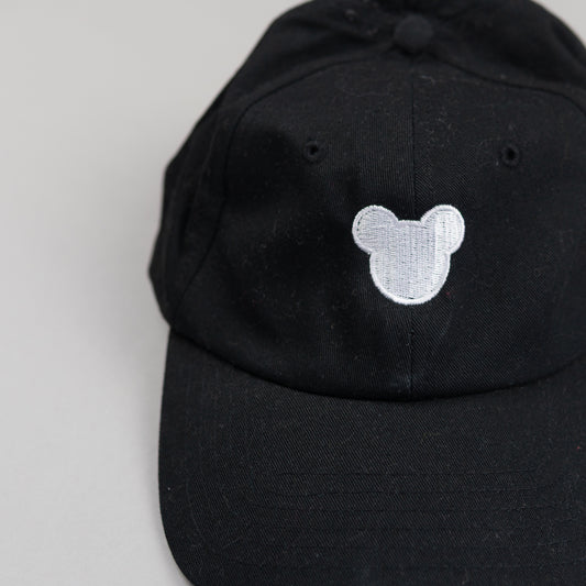 Sample - Minimal Mickey Black Baseball Cap