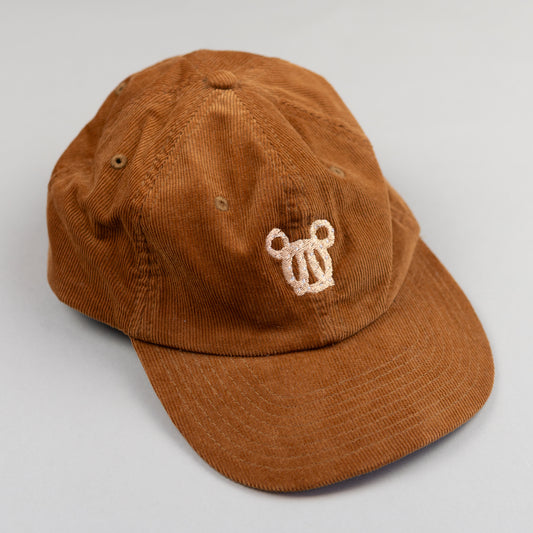 Sample - Mickey Pretzel Brown Cord Baseball Cap