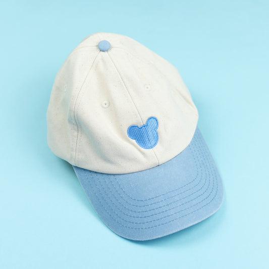 Sample - Minimal Mickey Blue/Natural Baseball Cap