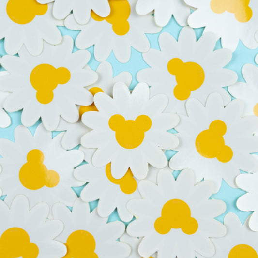 Mickey Daisy Vinyl Stickers