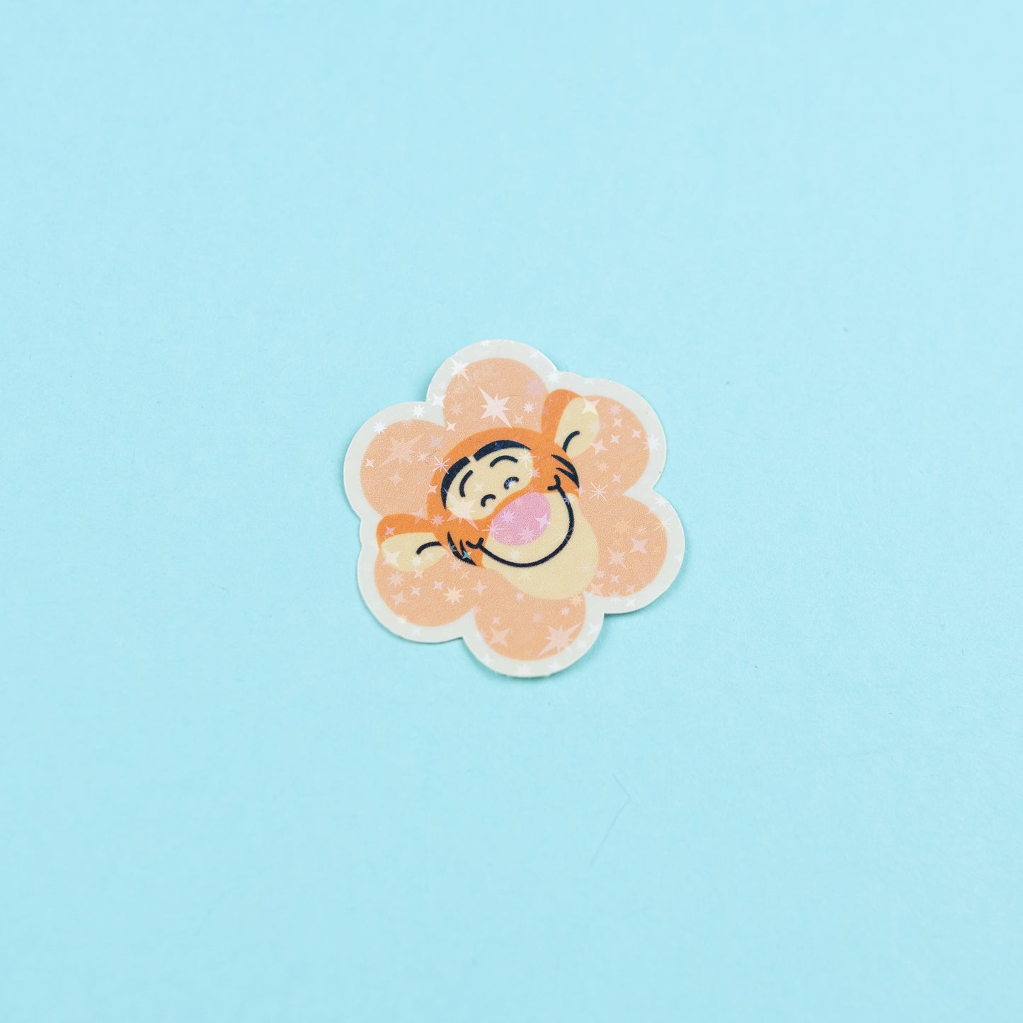 100 Aker Woods Flower Sparkly Vinyl Stickers