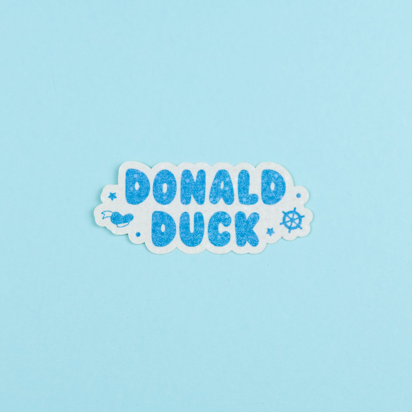 Donald Duck Sparkly Vinyl Stickers