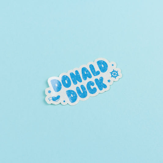 Donald Duck Sparkly Vinyl Stickers