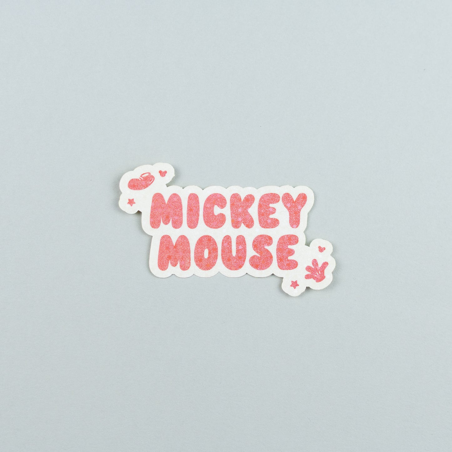 Mickey Mouse Sparkly Vinyl Stickers