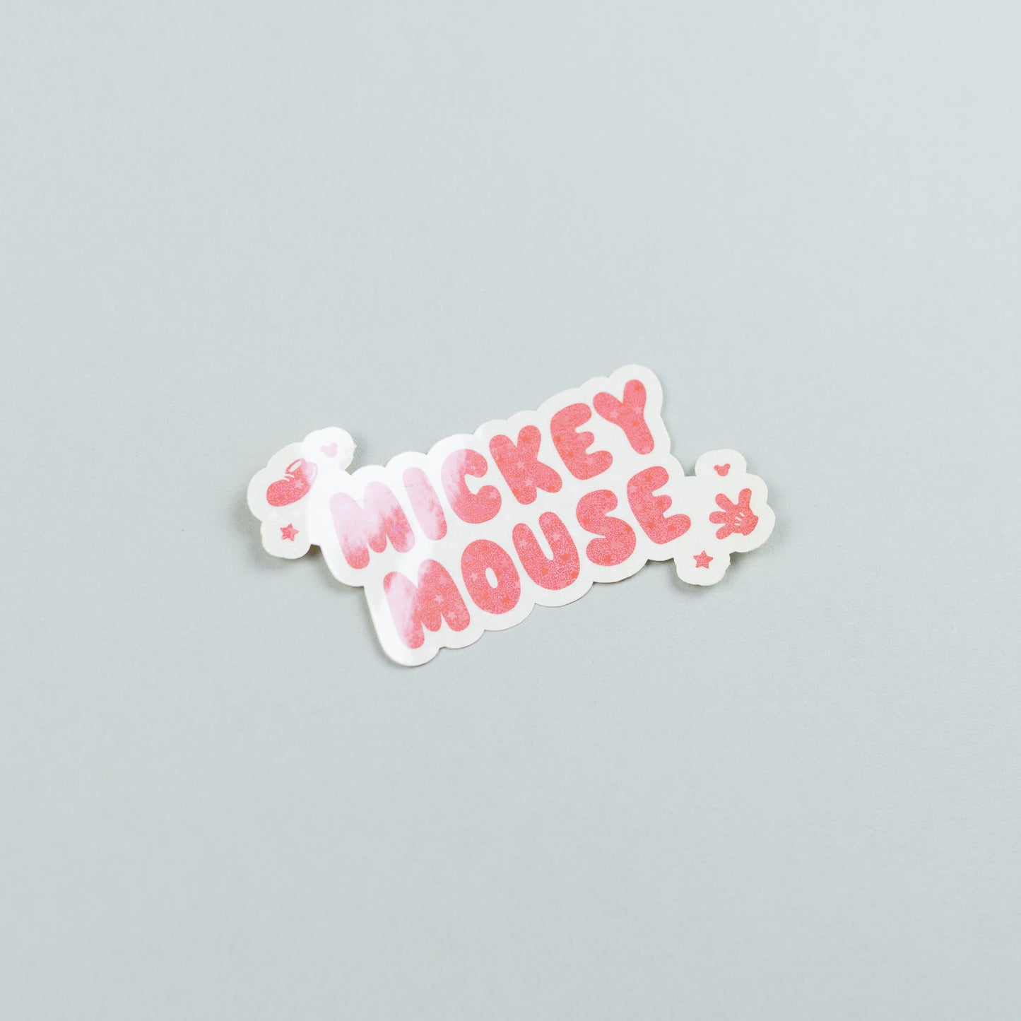 Mickey Mouse Sparkly Vinyl Stickers