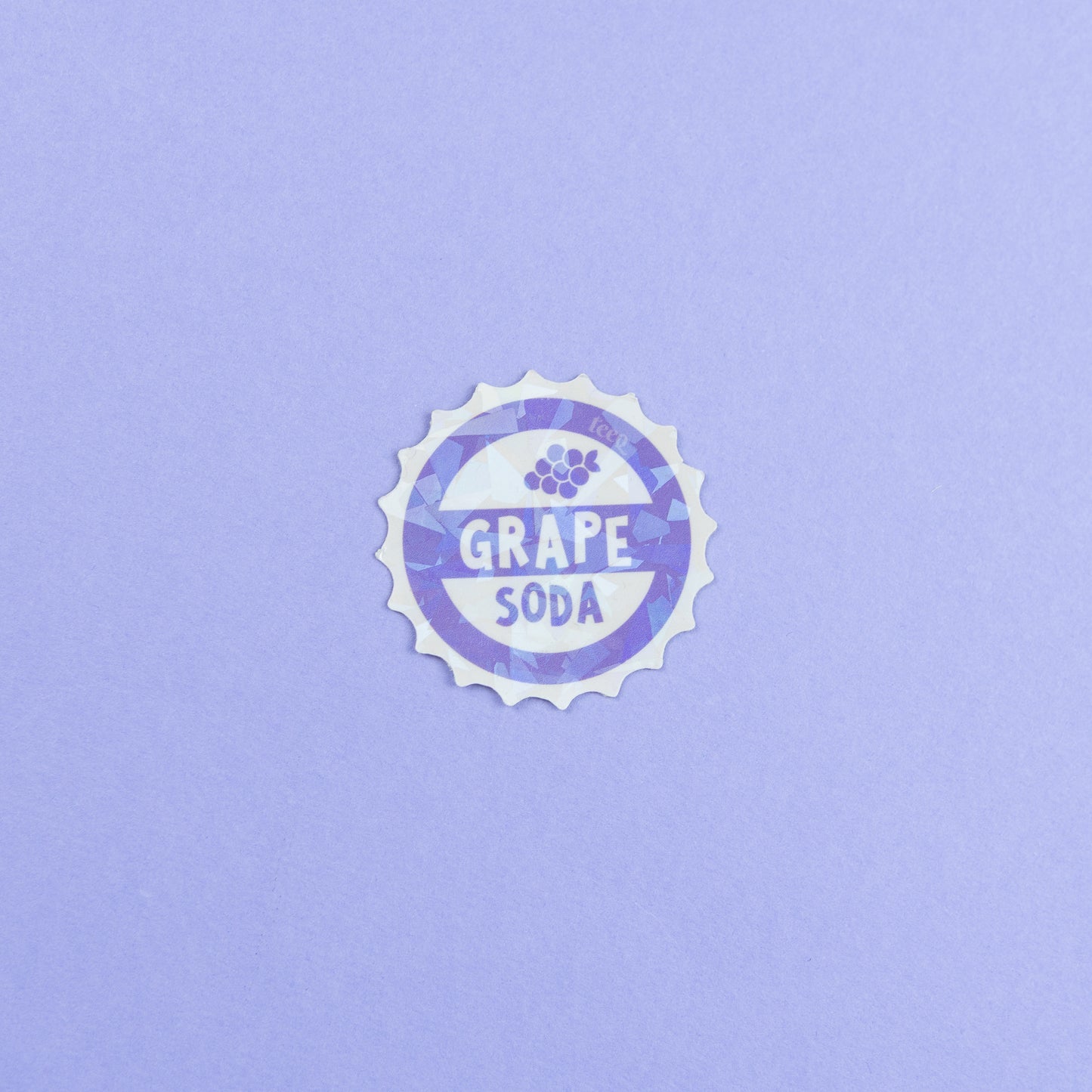 Grape Soda UP! Vinyl Sparkly Stickers