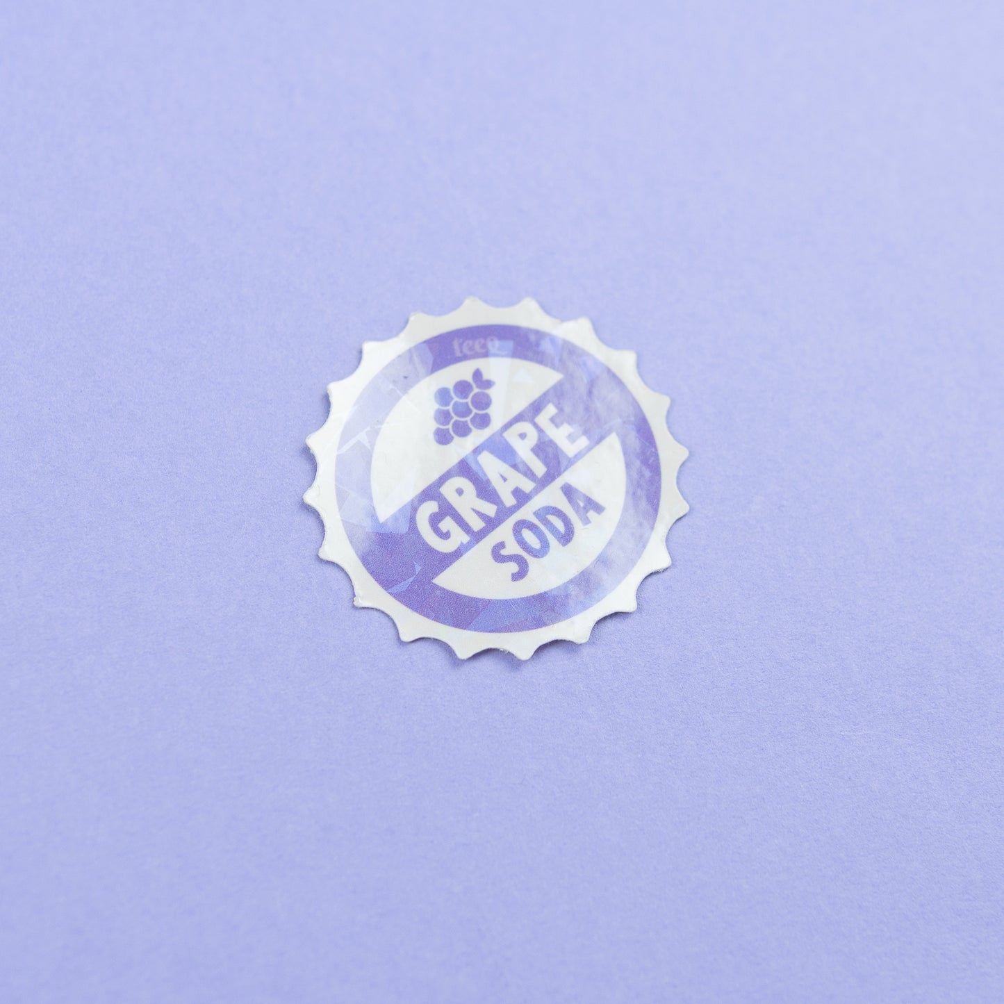 Grape Soda UP! Vinyl Sparkly Stickers