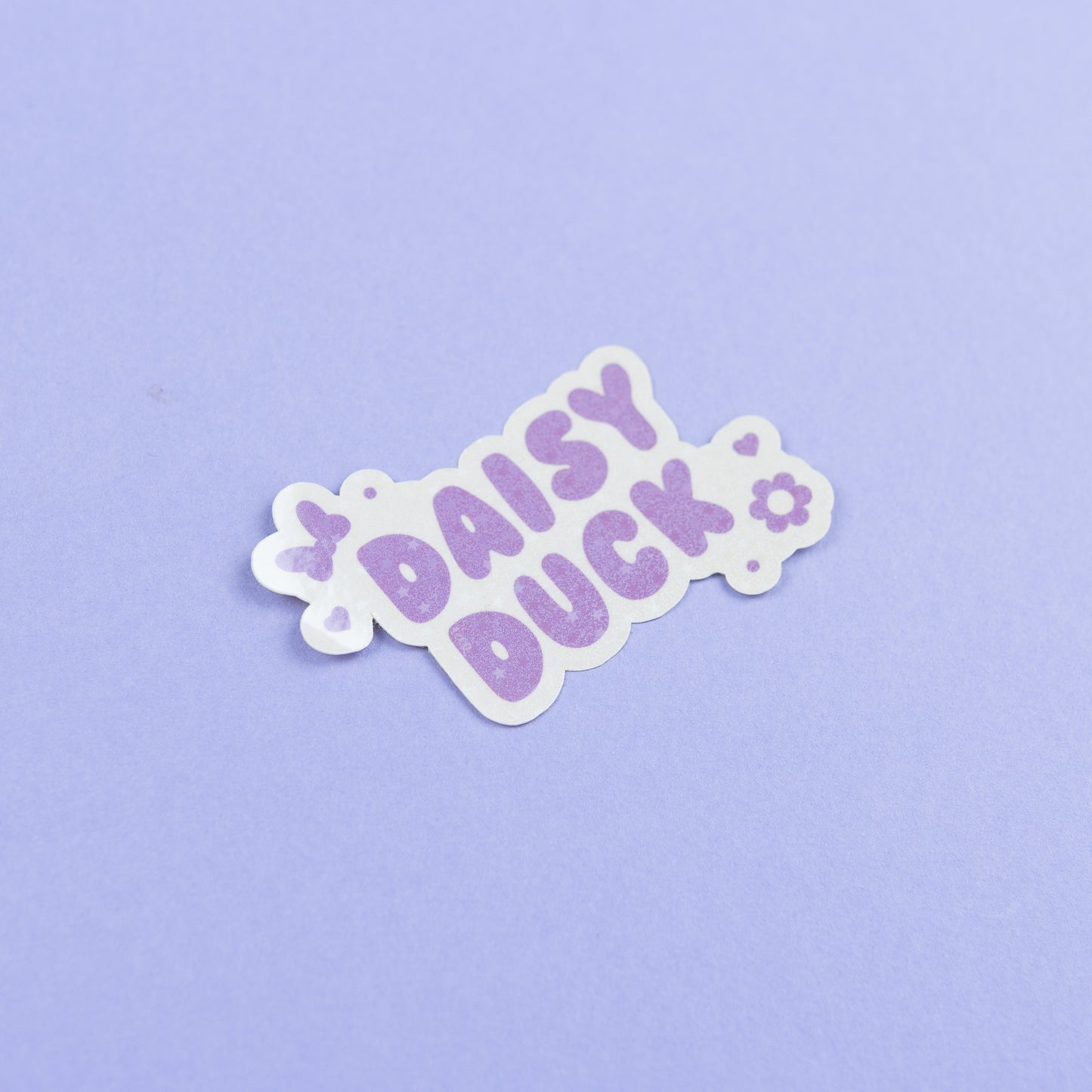 Daisy Duck Sparkly Vinyl Stickers