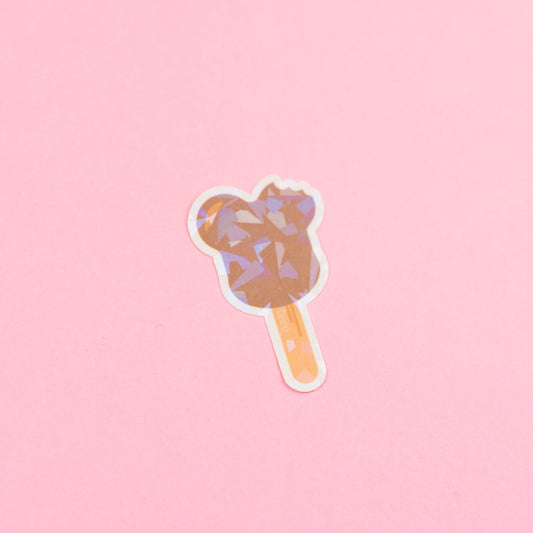 Mickey Ice Cream Vinyl Sparkly Stickers