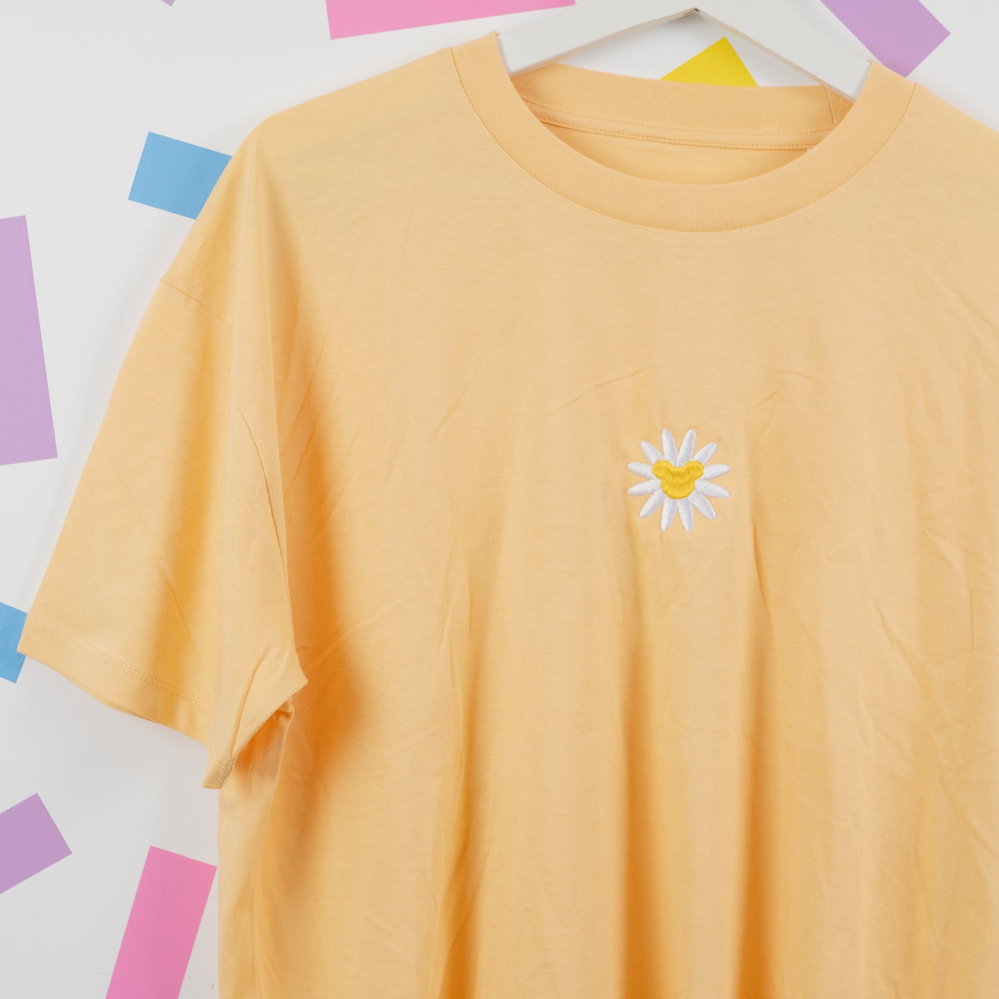 Sample - Mickey Daisy Women's Crop Yellow T-Shirt