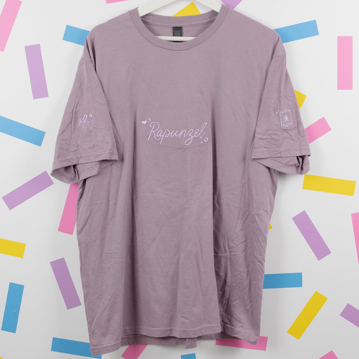 Sample - Rapunzel Embroidered Sleeves T-Shirt