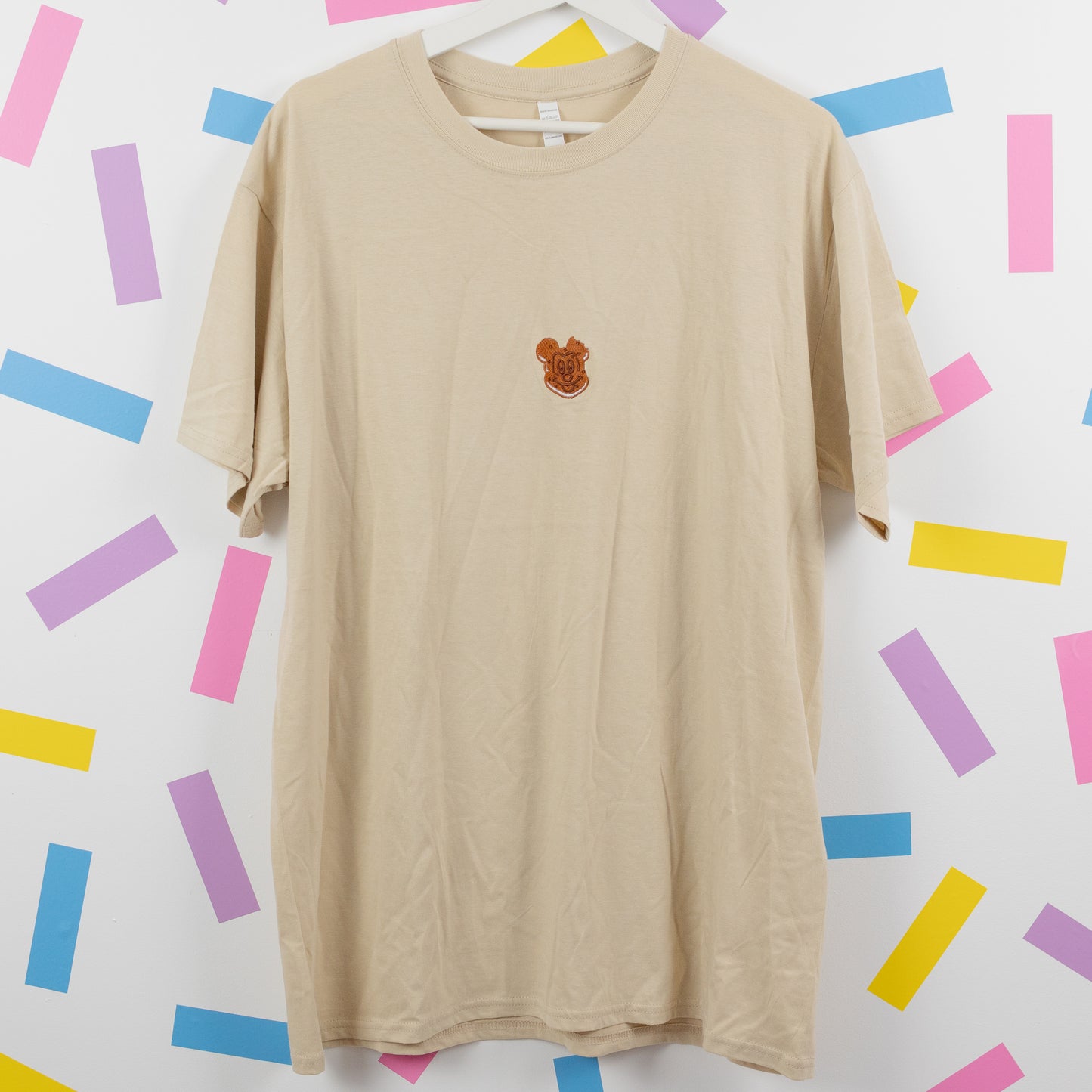 Sample - Mickey Ice Cream Bar Oversize Sand T-Shirt