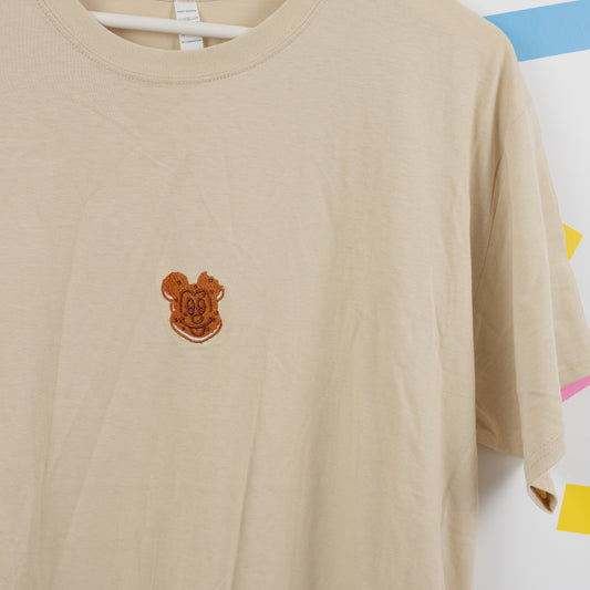 Sample - Mickey Ice Cream Bar Oversize Sand T-Shirt