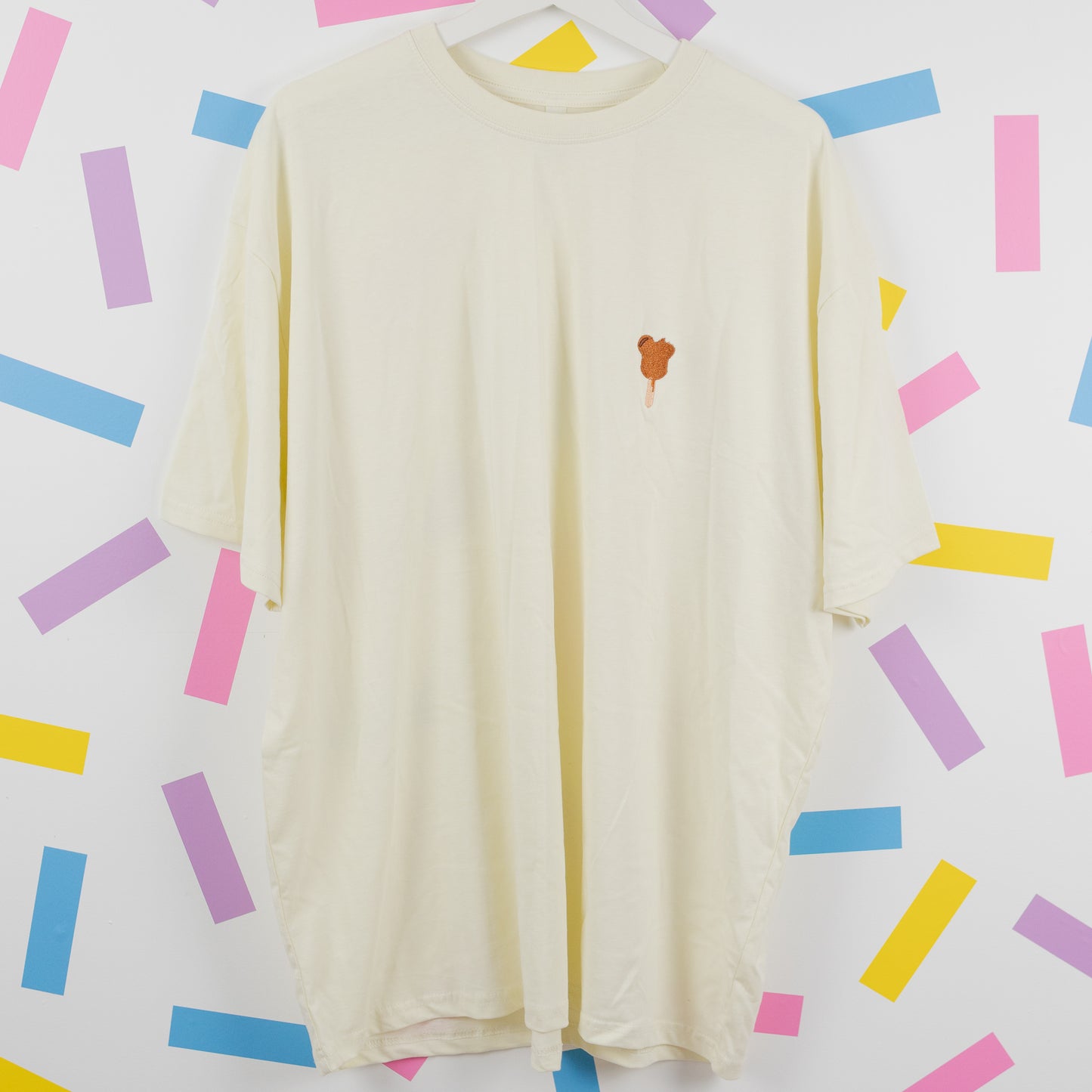 Sample - Mickey Ice Cream Natural T-Shirt