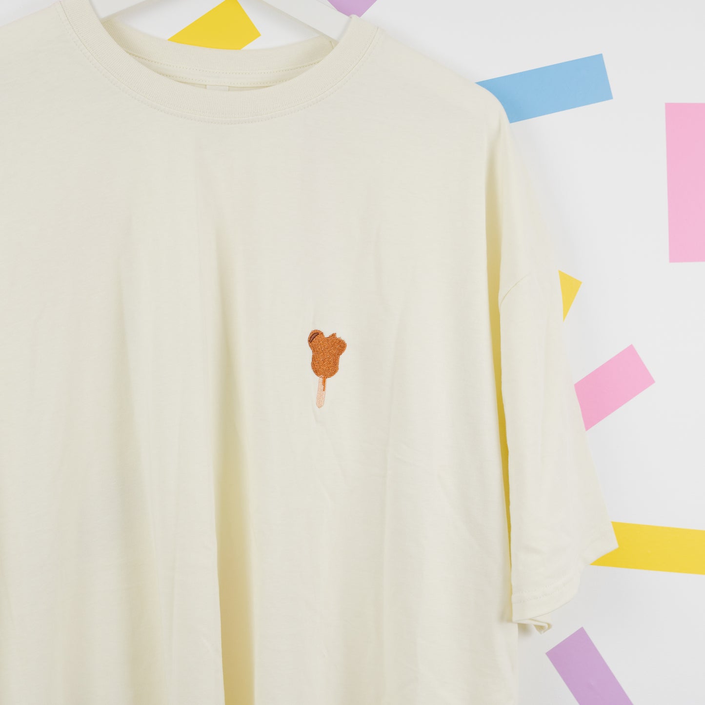 Sample - Mickey Ice Cream Natural T-Shirt