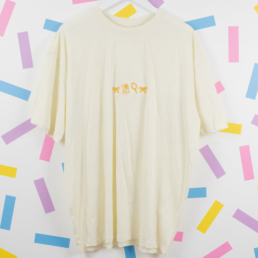 Sample - Belle Icons Cream T-Shirt