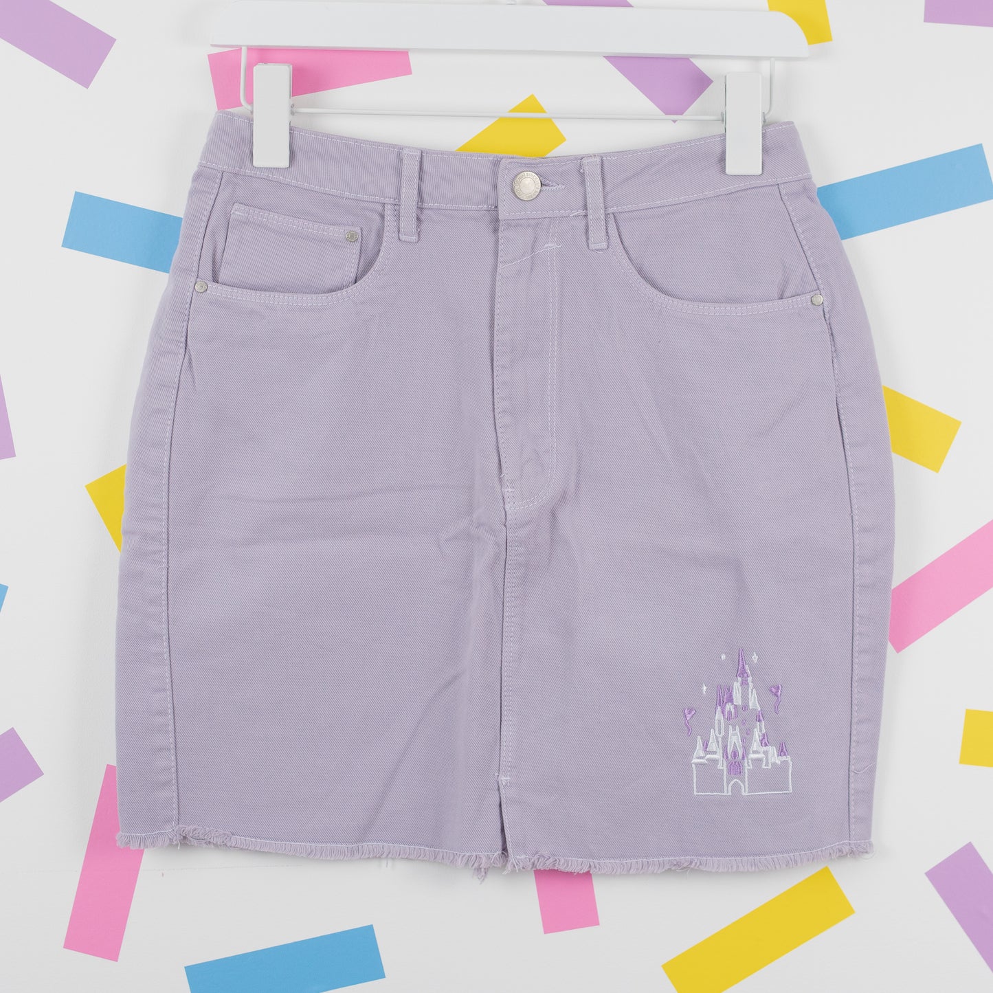 Sample - WDW Castle Purple Skirt
