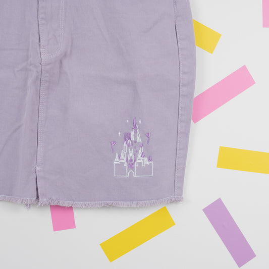 Sample - WDW Castle Purple Skirt