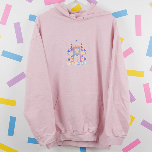 Sample - Small World Heather Pink Hoodie