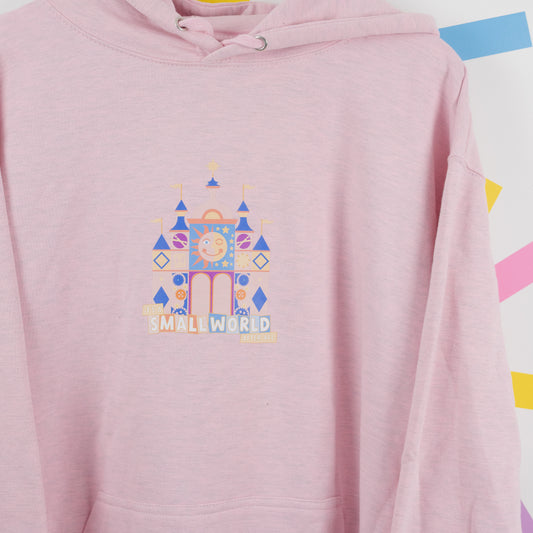 Sample - Small World Heather Pink Hoodie
