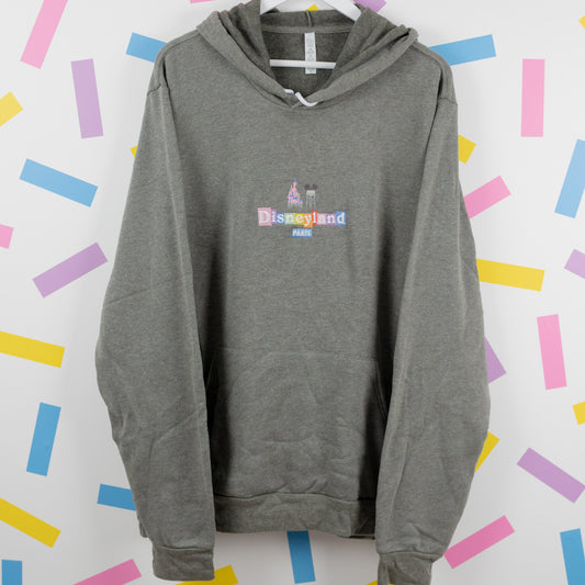 Sample - DLP Grey Embroidered Hoodie