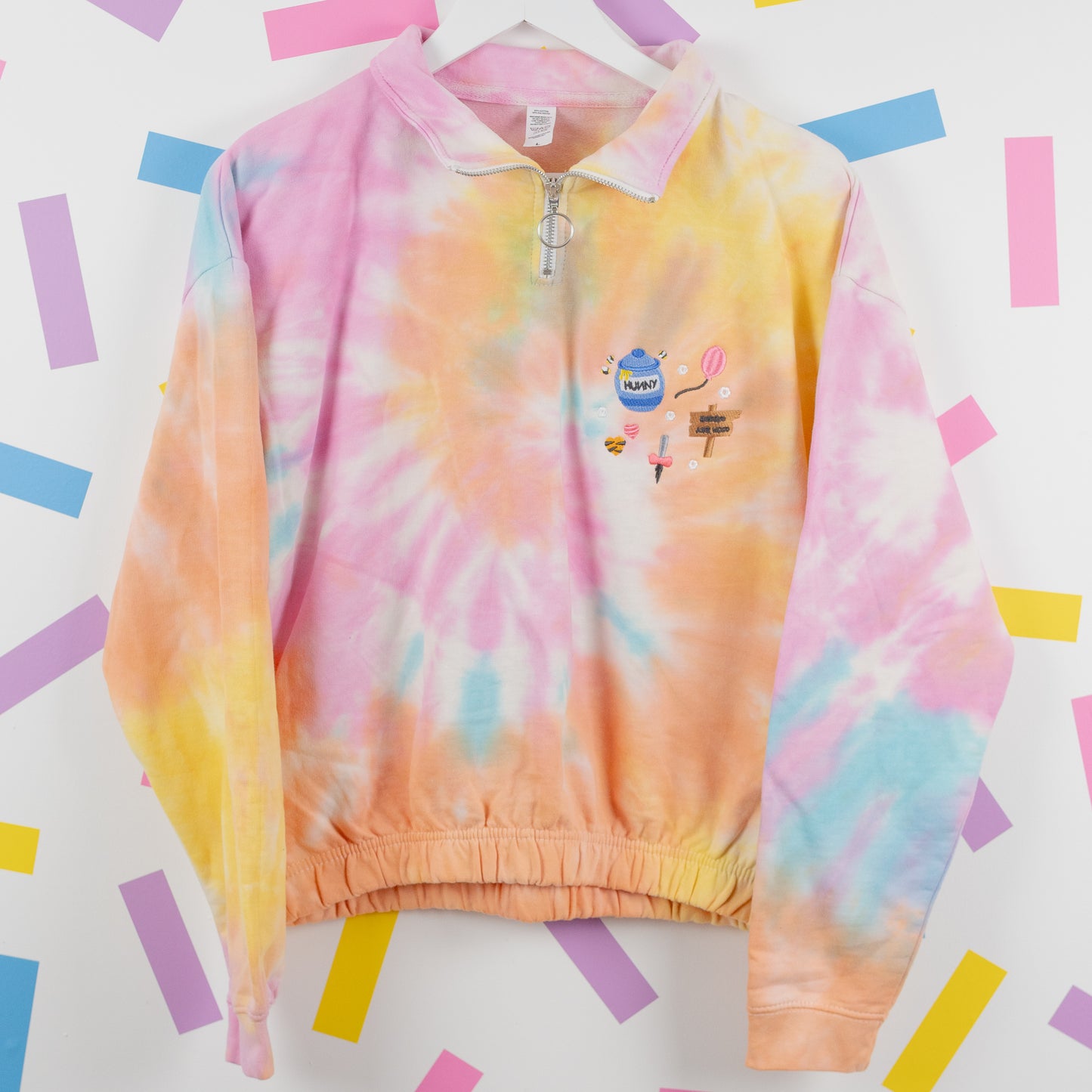 Sample - Aker Woods Tie Dye Women's Zip Up