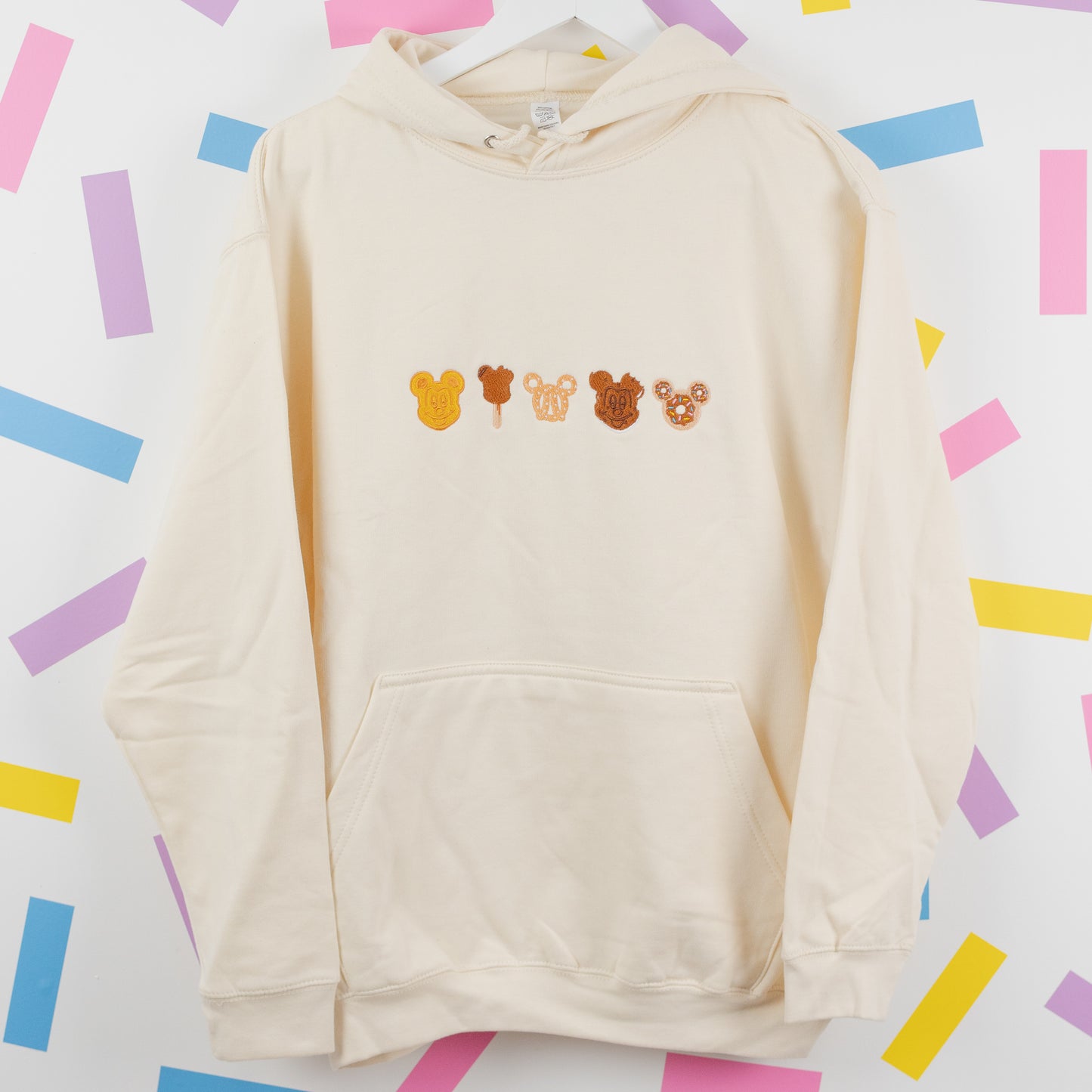 Sample - Mickey Snacks Cream Hoodie